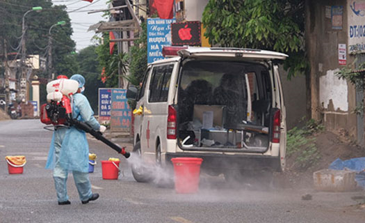 Hà Nội đề xuất Bộ Tư lệnh Hóa học khử khuẩn toàn bộ thôn Hạ Lôi